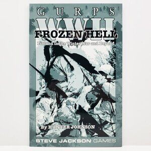 GURPS Frozen Hell RPG Book Steve Jackson Games Johnson First Print Unread